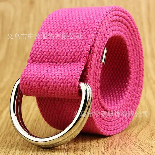 Green Knitted Double Ring Belt for Casual Wear - Image 13