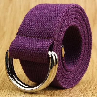Green Knitted Double Ring Belt for Casual Wear - Image 17