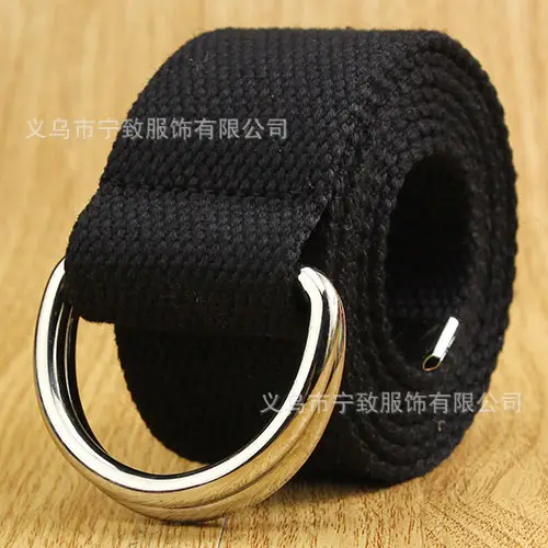 Green Knitted Double Ring Belt for Casual Wear - Image 3