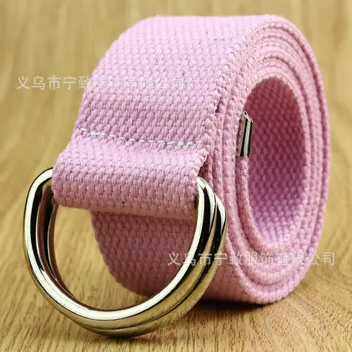 Green Knitted Double Ring Belt for Casual Wear - Image 5