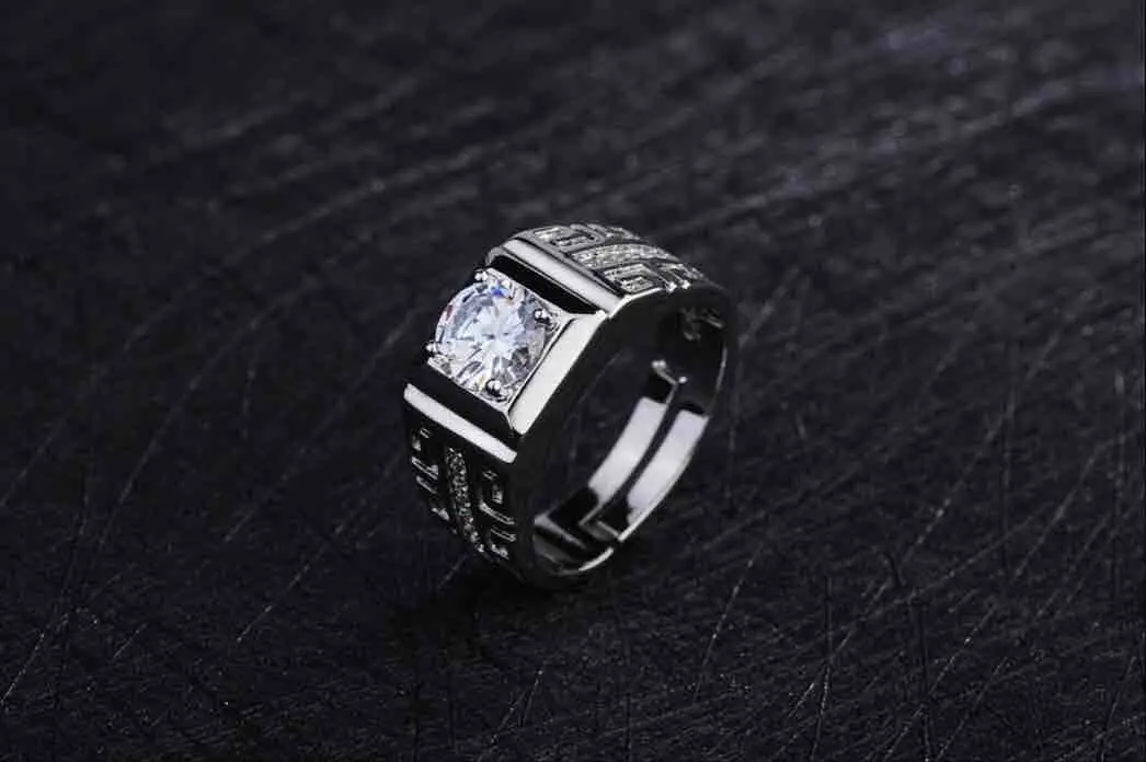 Trendy Zircon Open Wedding Ring for Women — feature 11