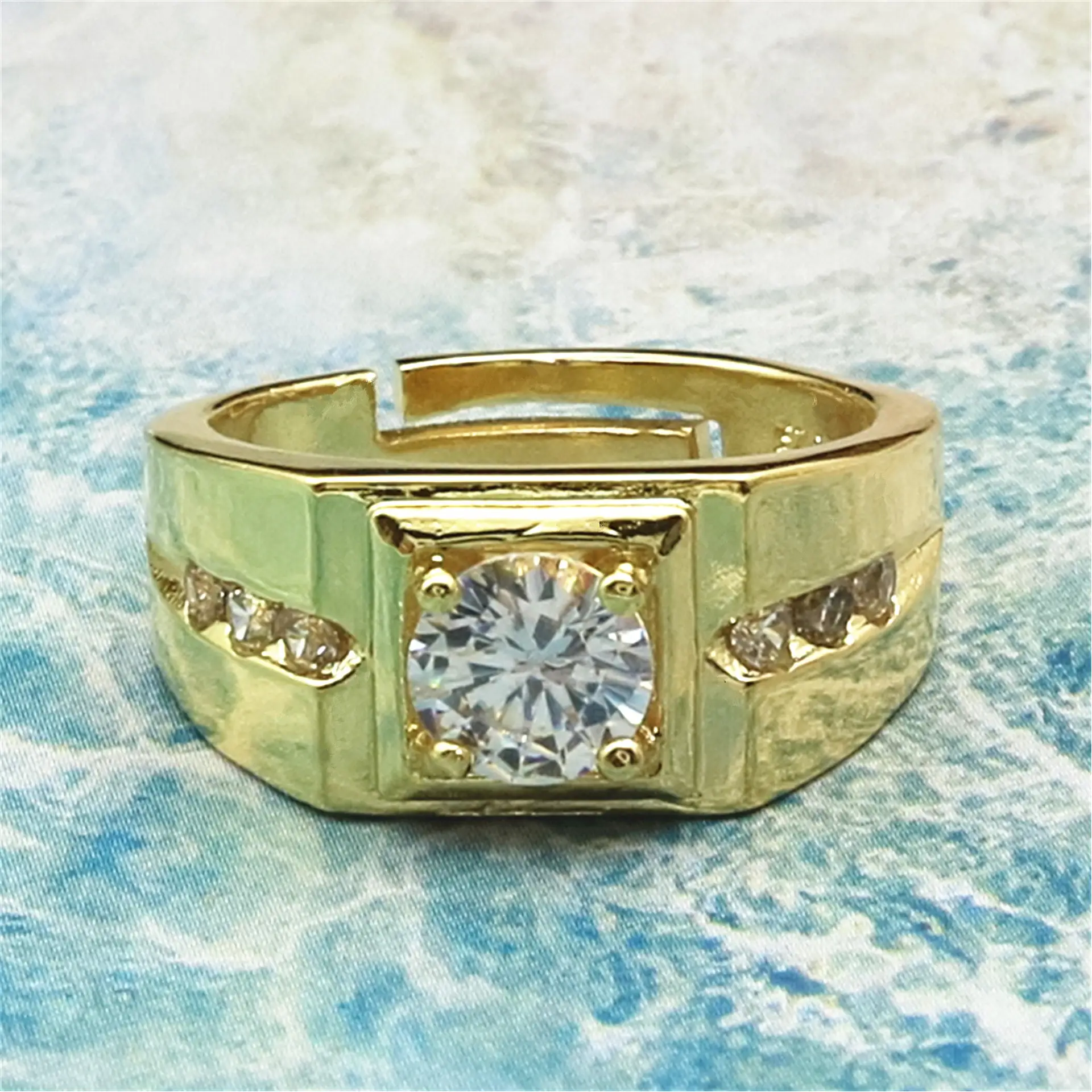 Trendy Zircon Open Wedding Ring for Women — feature 58