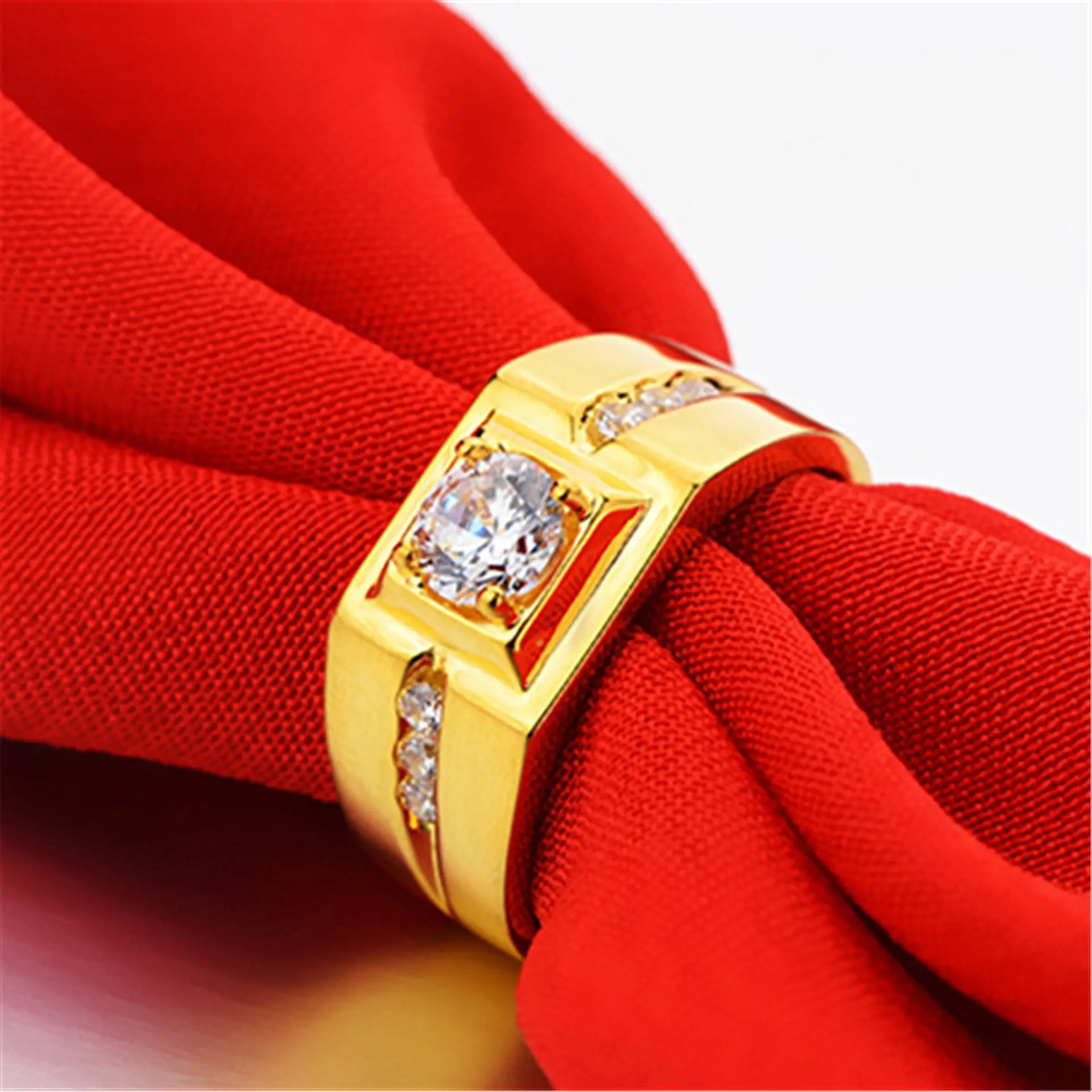 Trendy Zircon Open Wedding Ring for Women — feature 61