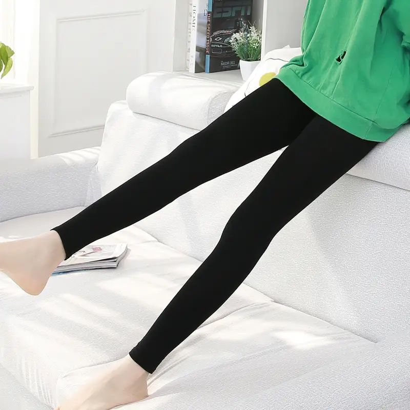 New Modal Leggings Spring Summer Thin Outer Wear Ankle-length Pants for Women - Image 5