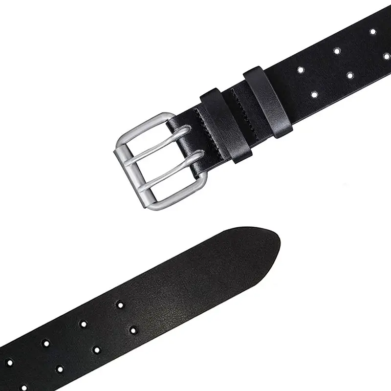 Men's Brown PU Leather Waist Zipper Wallet Belt with Pin Buckle β feature 12