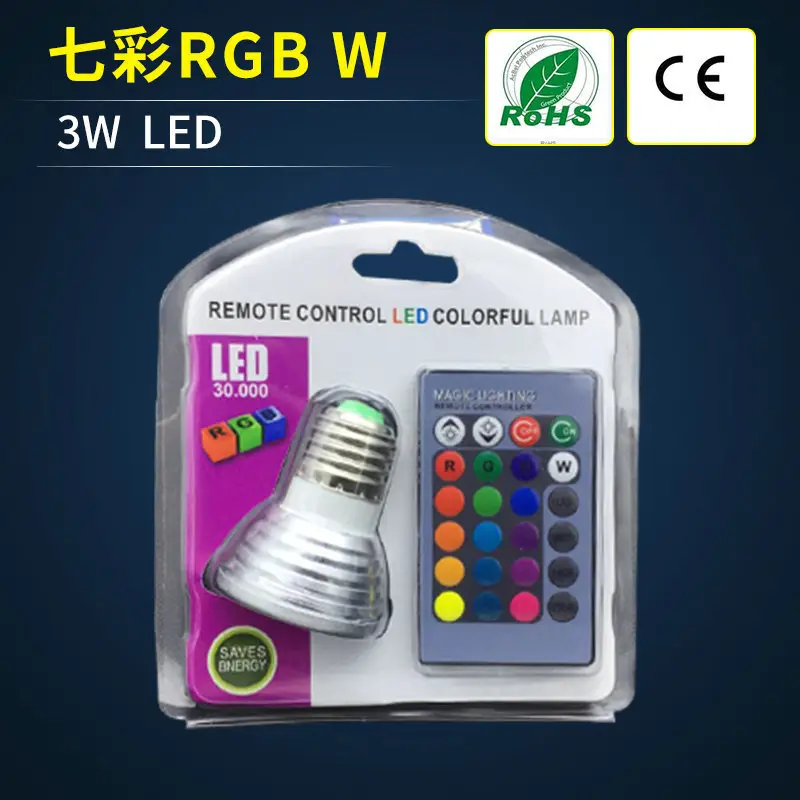 Remote Control LED Colorful Lamp with Magic Lighting - Image 4