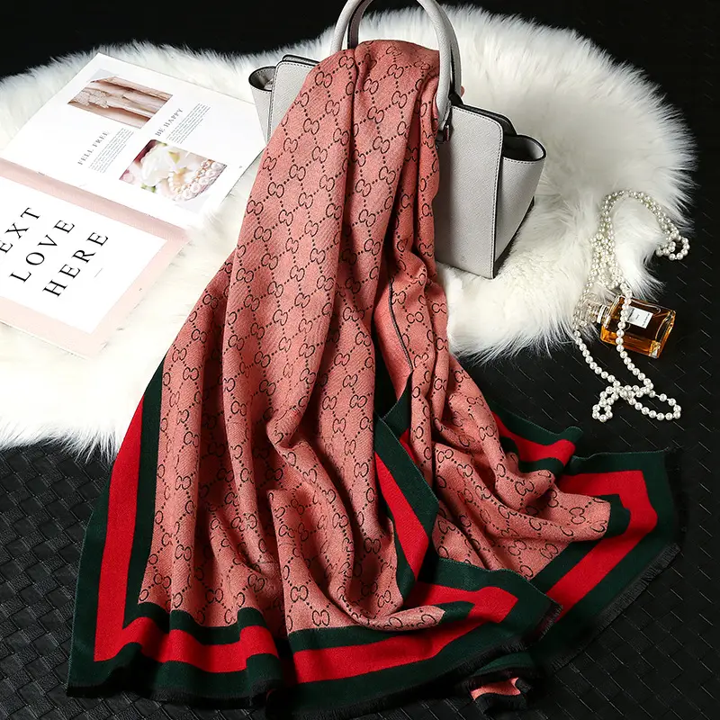 Winter Warm Neck Shawl for Women Cashmere Blend - Image 15