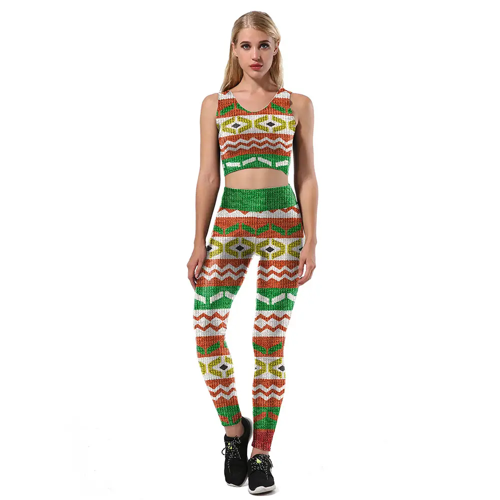 Digital Printed Starry Sky Snowflake Set Skirts Set
