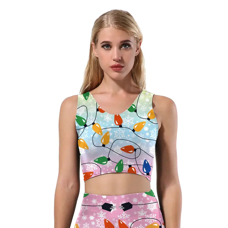 Digital Printed Starry Sky Snowflake Set Skirts Set