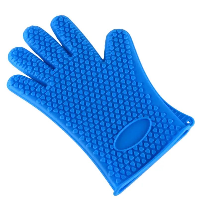 Silicone Heart-Shaped Gloves 130g Anti-Scalding Waterproof - Image 12