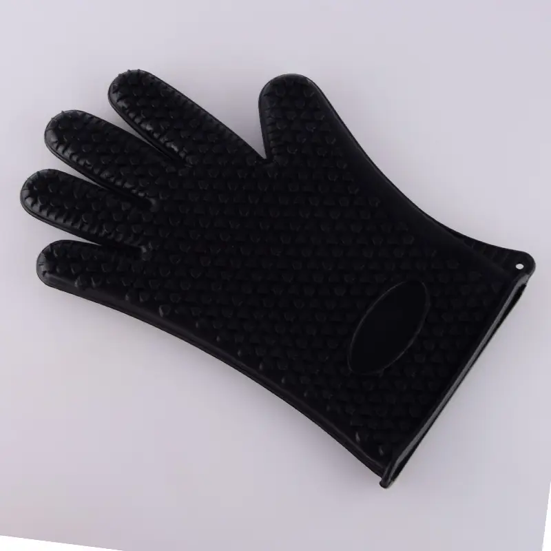 Silicone Heart-Shaped Gloves 130g Anti-Scalding Waterproof - Image 6