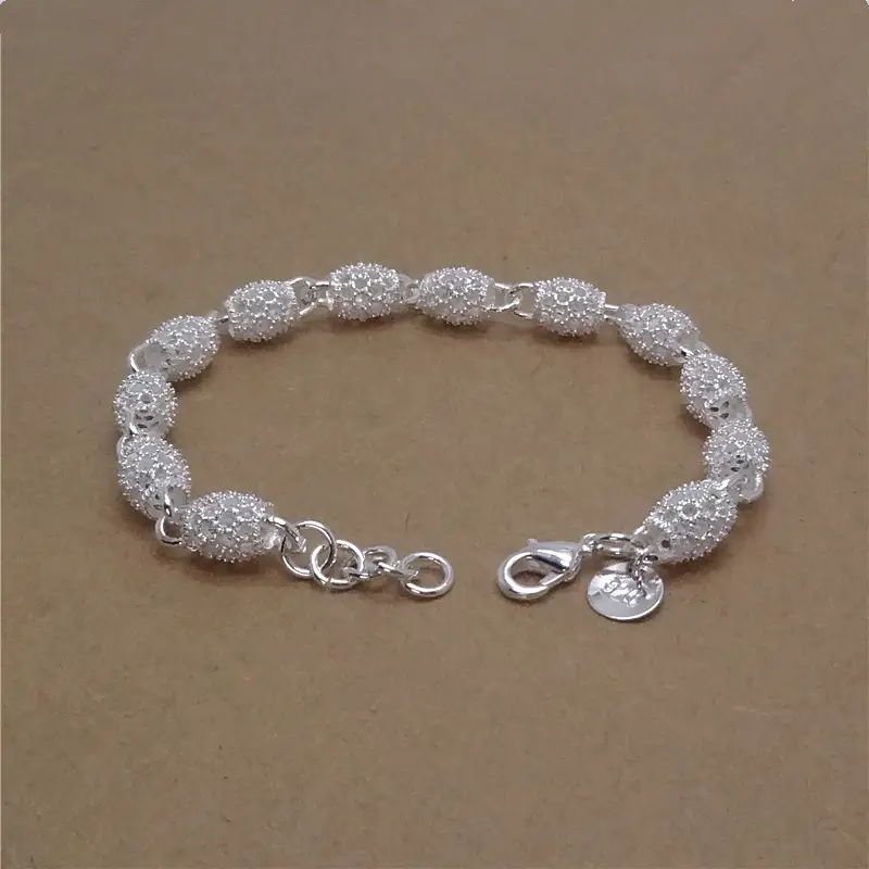 Silver Lace Bracelet 19cm Extension Chain — feature 19