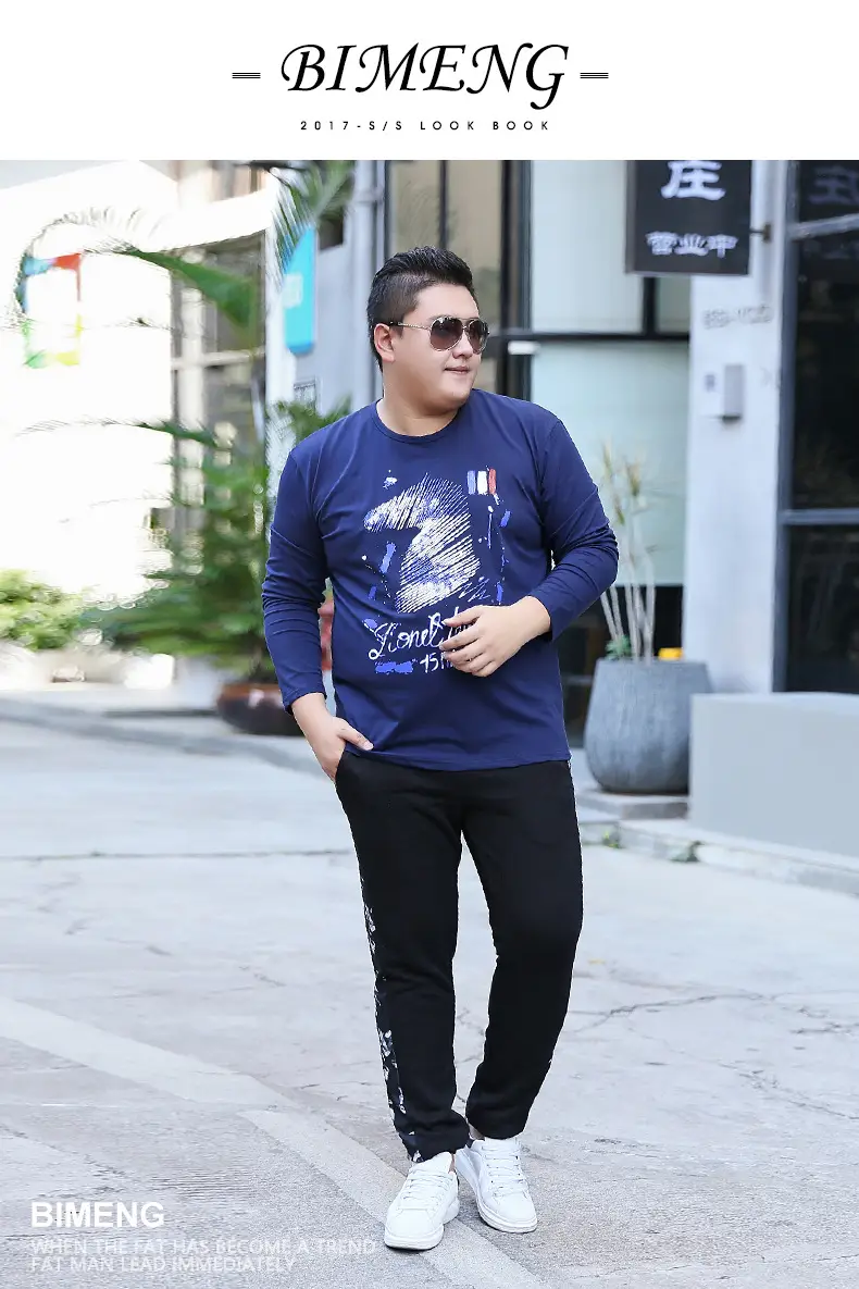 Bimeng Long Sleeve Printed T-Shirt Black Extra Large — feature 11