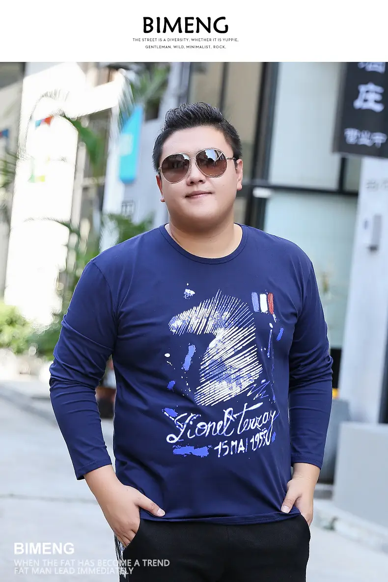 Bimeng Long Sleeve Printed T-Shirt Black Extra Large — feature 12