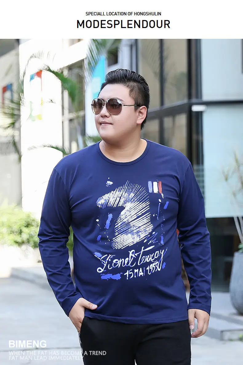 Bimeng Long Sleeve Printed T-Shirt Black Extra Large — feature 13