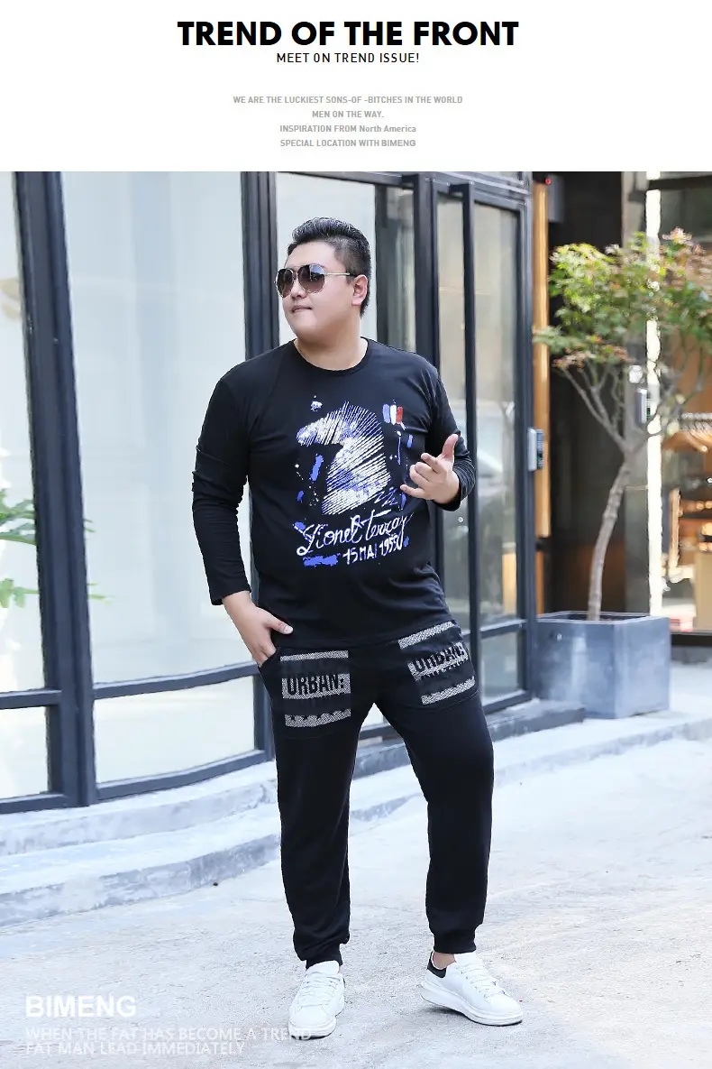 Bimeng Long Sleeve Printed T-Shirt Black Extra Large — feature 5