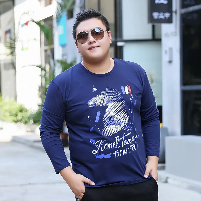 Bimeng Long Sleeve Printed T-Shirt Black Extra Large - Image 2