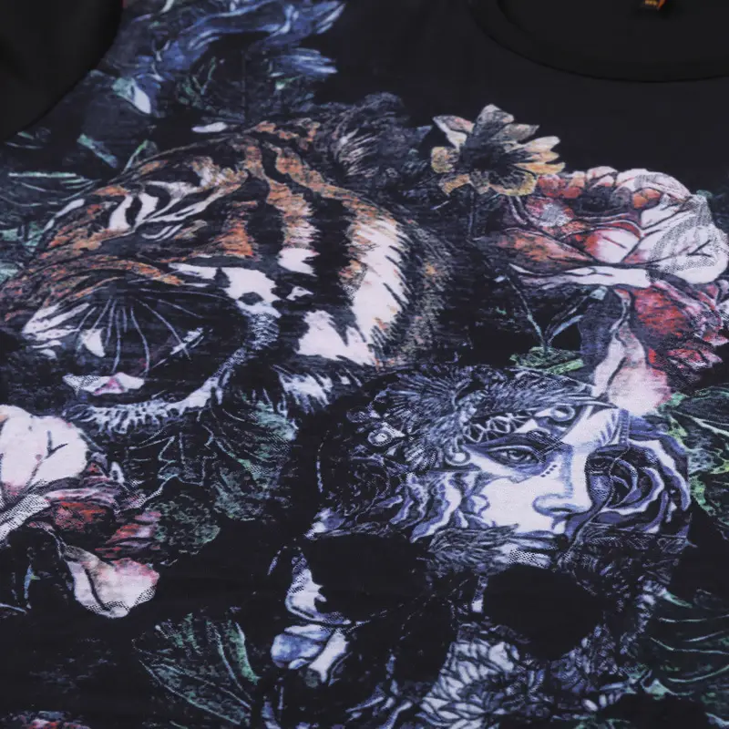 Bi Meng Large Size Printed Long Sleeve T-Shirt - Image 5