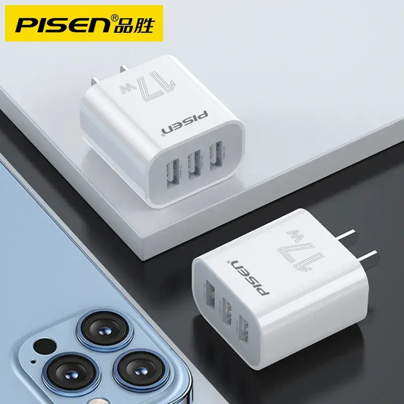 Pinsheng 15W Multi-Port USB Charger Plug - Image 20