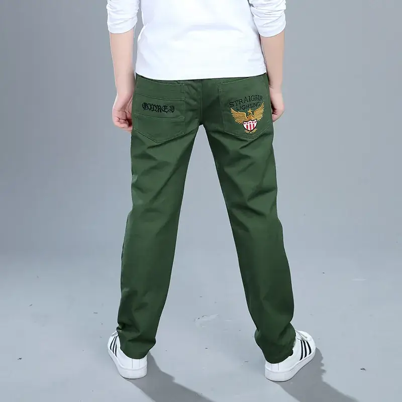 Boys Navy Blue Anti-Mosquito Pants Medium Large - Image 4