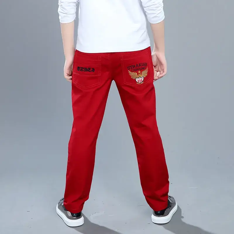 Boys Navy Blue Anti-Mosquito Pants Medium Large - Image 5