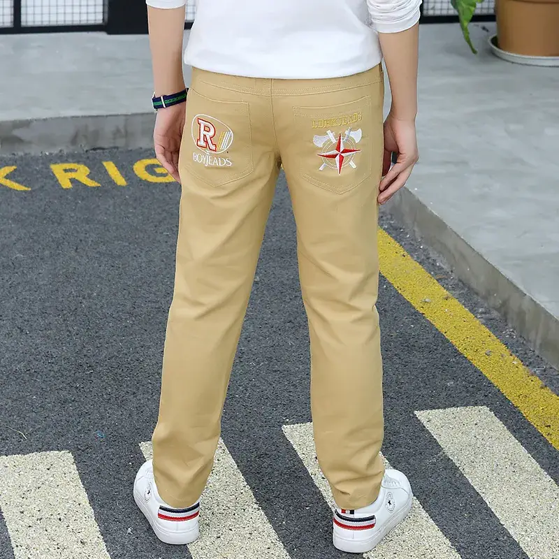 Boys Navy Blue Anti-Mosquito Pants Medium Large - Image 8