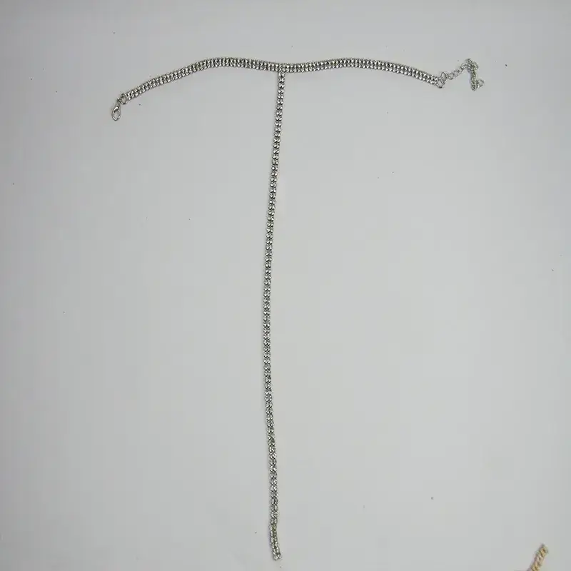 European American Vintage Body Chain Necklace Single Layer - Image 4