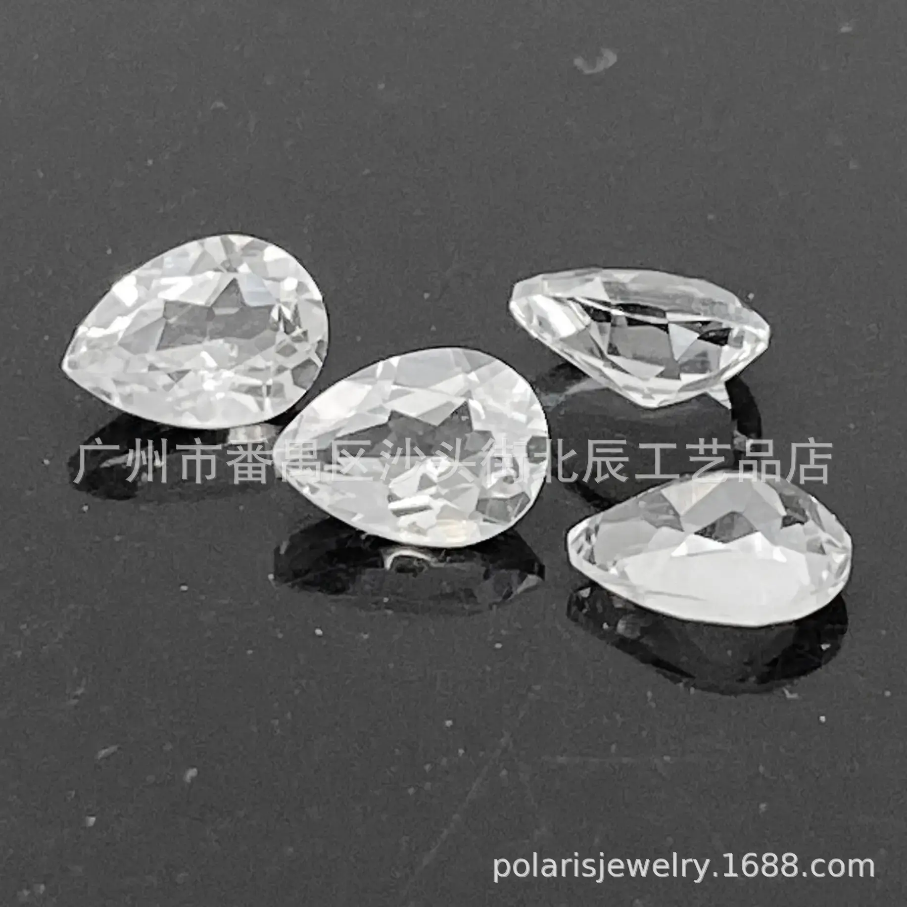Natural White Topaz Pear Drop Shape 3x4mm Crystal — feature 4