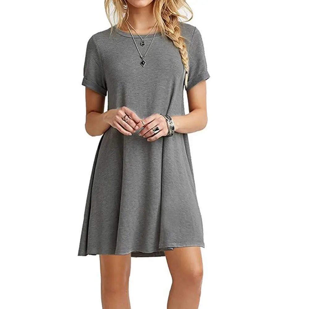 Black Short Sleeve Women's Dress Wish - Image 5