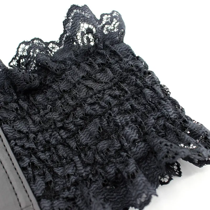 Black Lace Girdle Waist Belt for Women