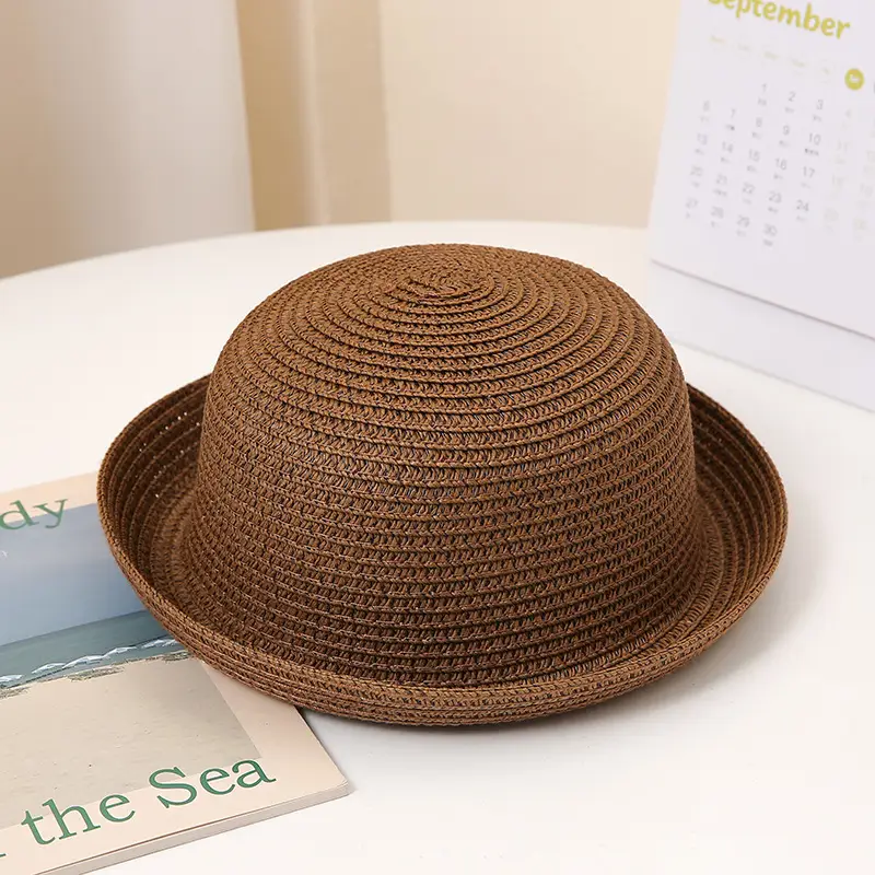 Korean Style Straw Sun Hats for Women Summer - Image 9