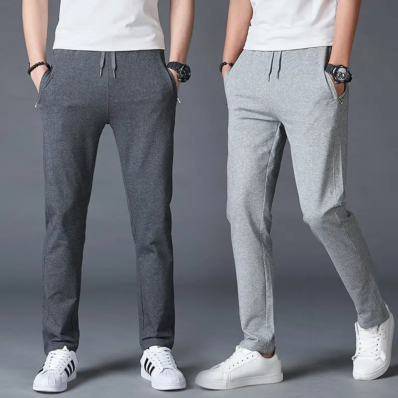 Men's Stretch Cotton Sweatpants 2024 Korean Style