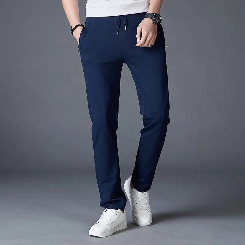 Men's Stretch Cotton Sweatpants 2024 Korean Style