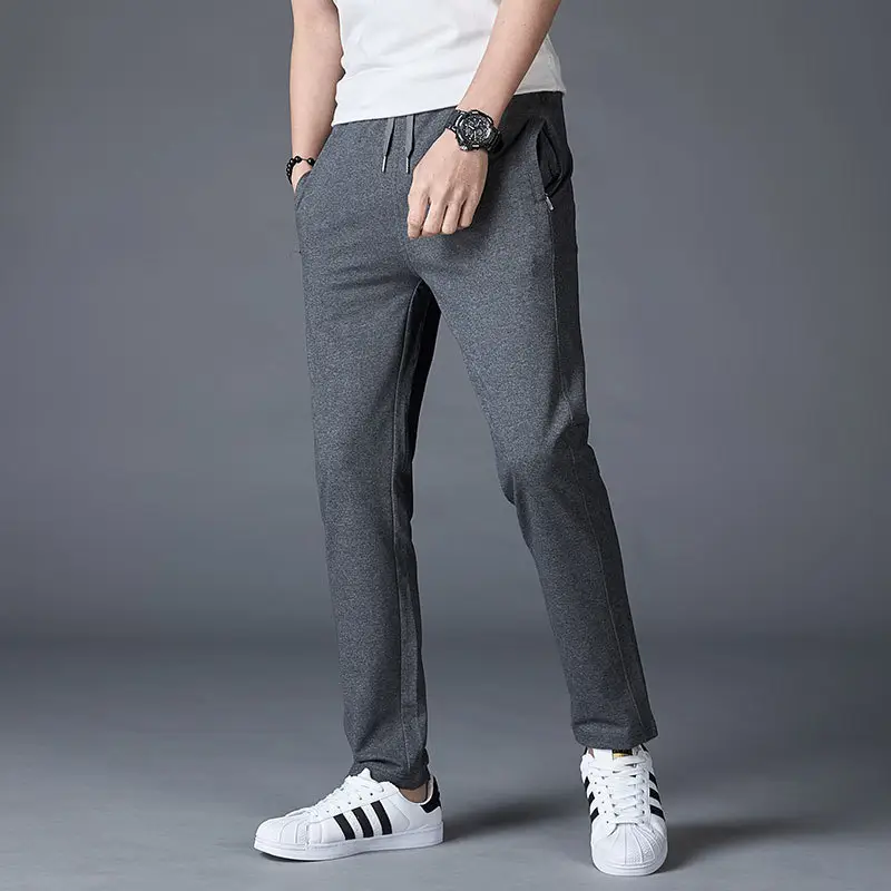 Men's Stretch Cotton Sweatpants 2024 Korean Style