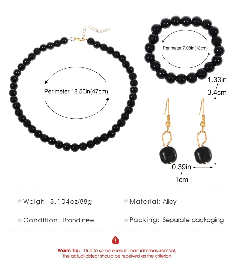 White Pearl Multi Layered Necklace with Earrings Set for Women — feature 4