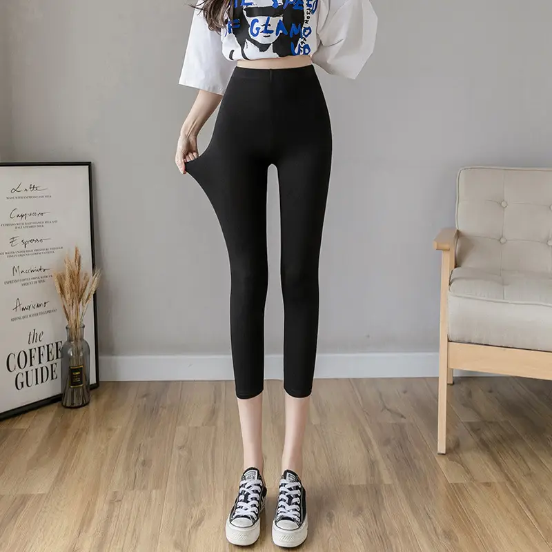 Slim Fitting Leggings for Women Plus Size Thin Slimming Pants - Image 2