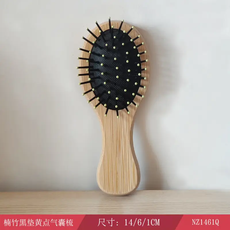 Wooden Hair Brush with Meridian Bristles 14.2x21cm - Image 7