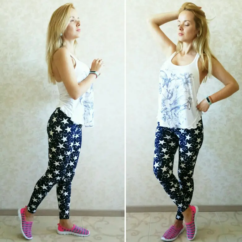 Autumn Velvet Padded Leggings High Waist Stretch Black Floral - Image 7