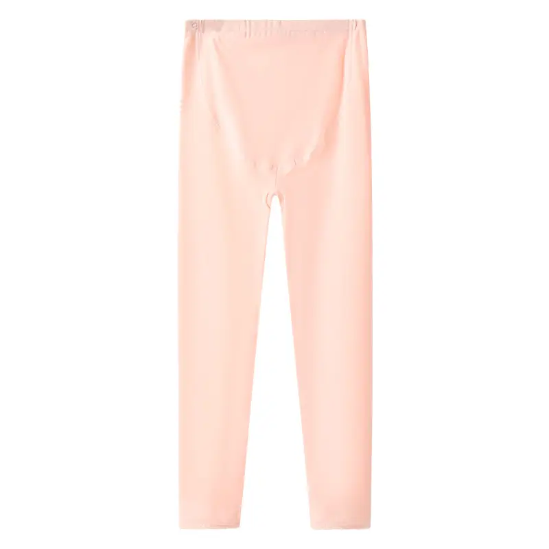 Pure Cotton Pregnant Women's White Pants - Image 4