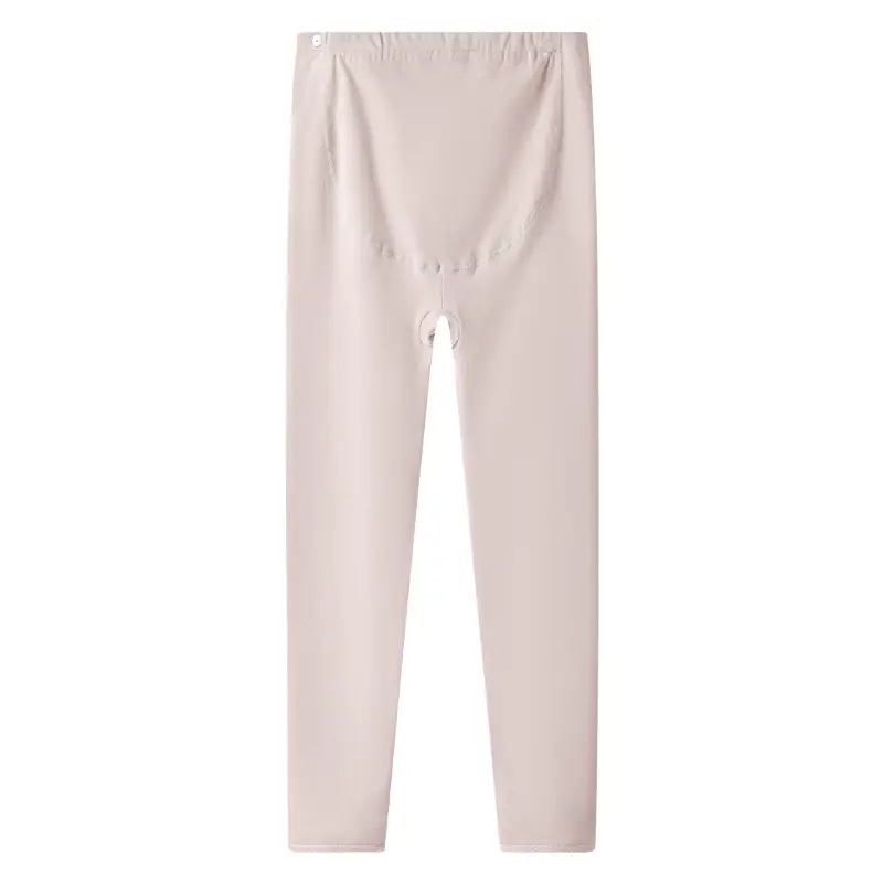 Pure Cotton Pregnant Women's White Pants - Image 6