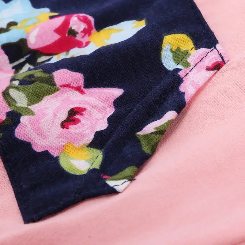 Pink Floral Hooded Baby Set 2025 - Image 2