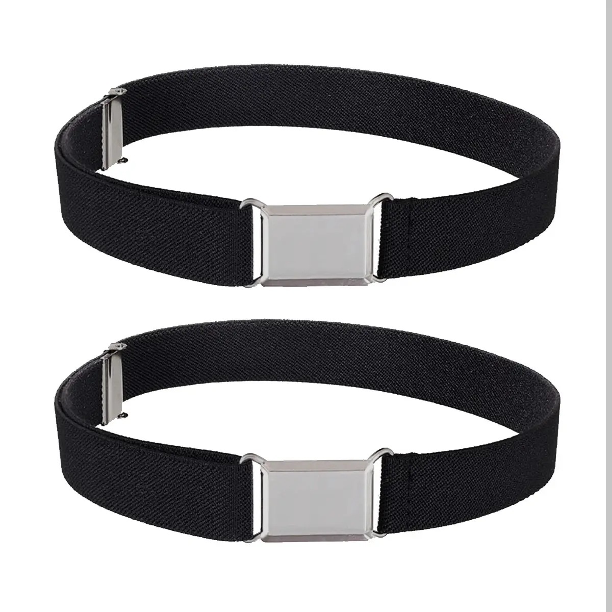 Adjustable Monochrome Elastic Belt for Kids - Image 40