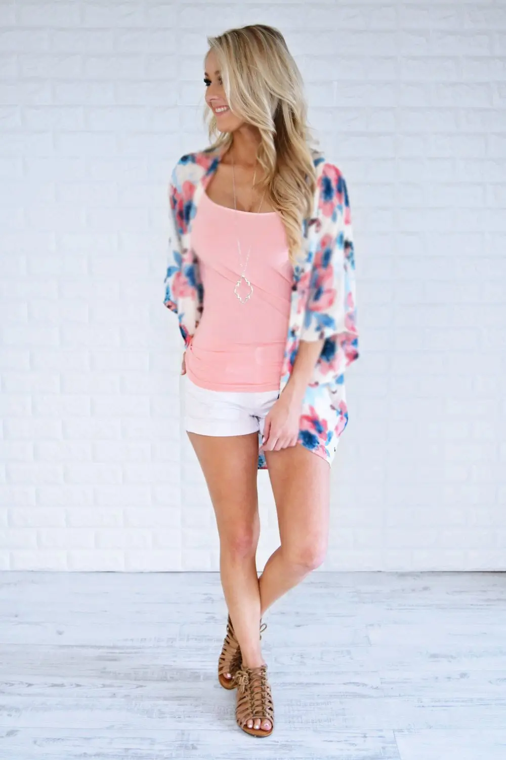 Digital Printed Floral Cardigan Sun Protection Clothing - Image 35