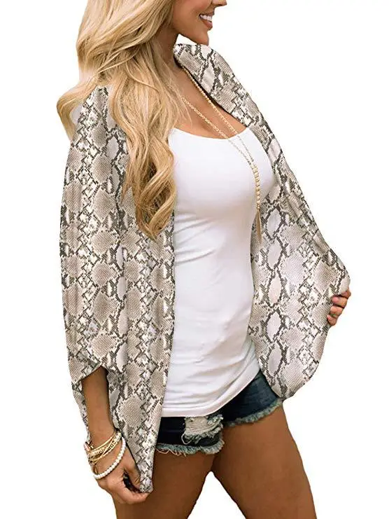 Digital Printed Floral Cardigan Sun Protection Clothing - Image 2