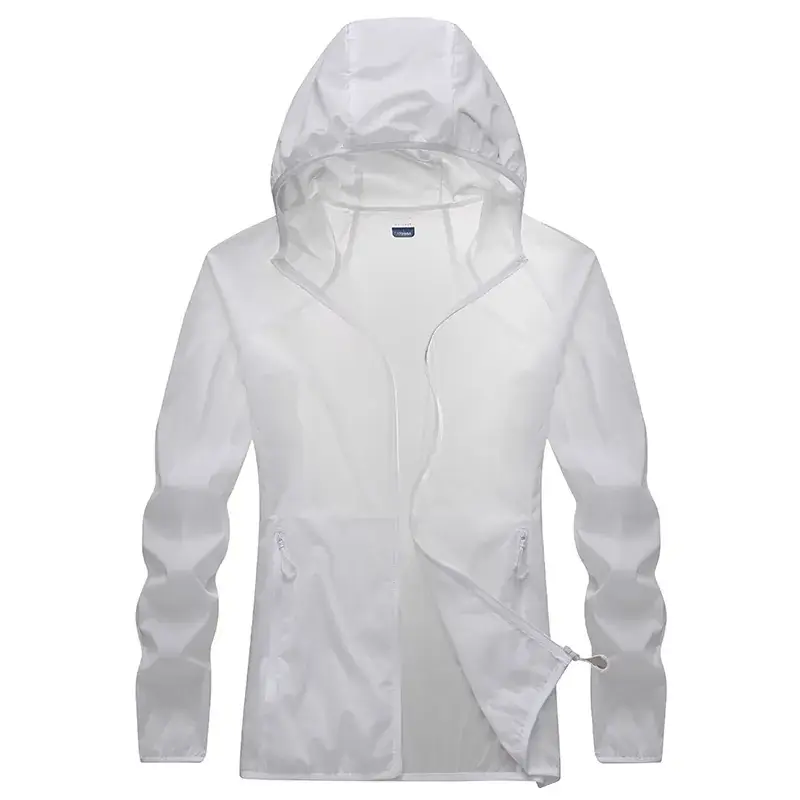 Spring Autumn Men's Pink Hooded Jacket Plus Size - Image 3