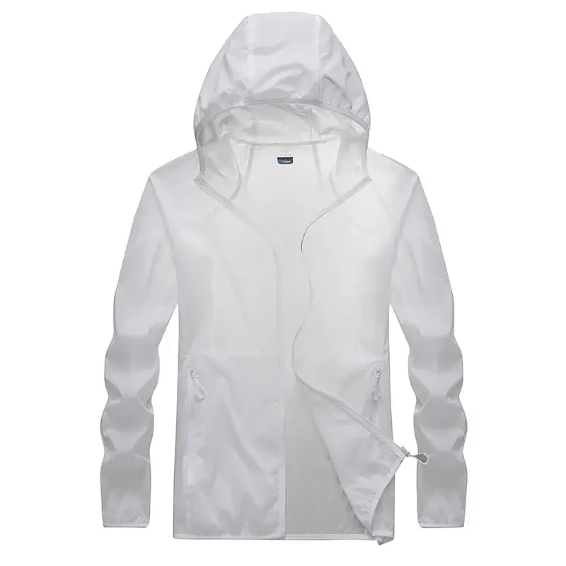Spring Autumn Men's Pink Hooded Jacket Plus Size - Image 6
