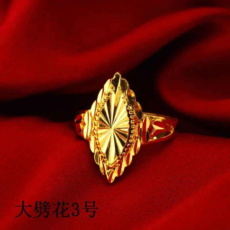 Wholesale Gold Winged Ring for Women, Exaggerated Design, No Fading - Image 2