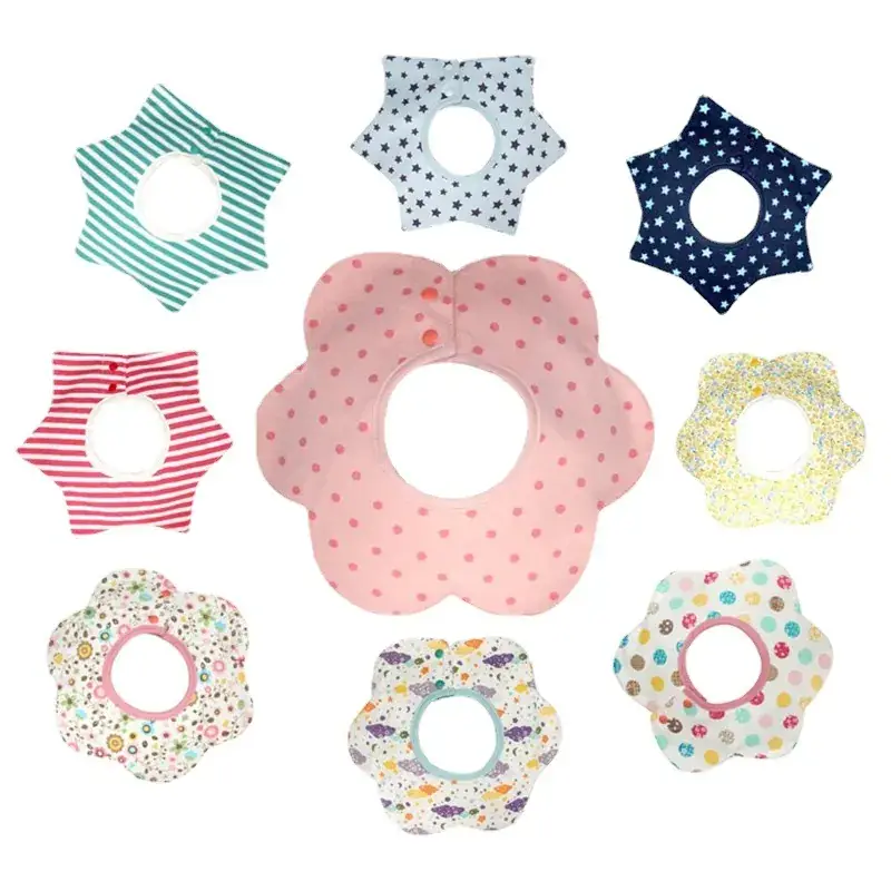 Baby Bib Saliva Bag Waterproof Cotton Newborn - Image 25