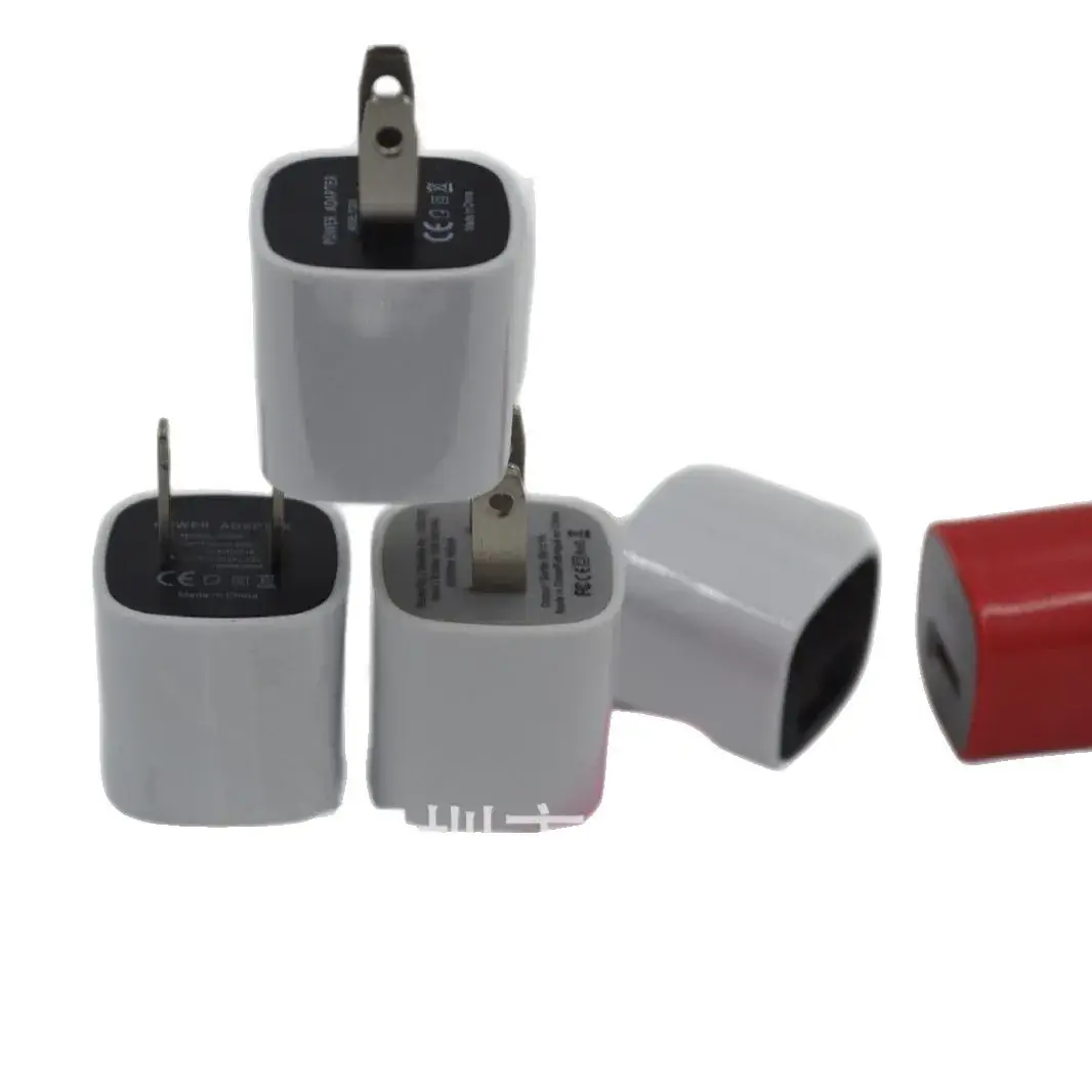 5V1A Small Green Dot USB Charger for Apple Android Phones - Image 5