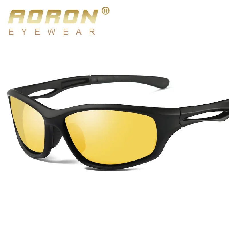 New Fashion Sports Sunglasses with Yellow Lens Night Vision - Image 13